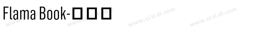 Flama Book字体转换 Flama Book字体转换